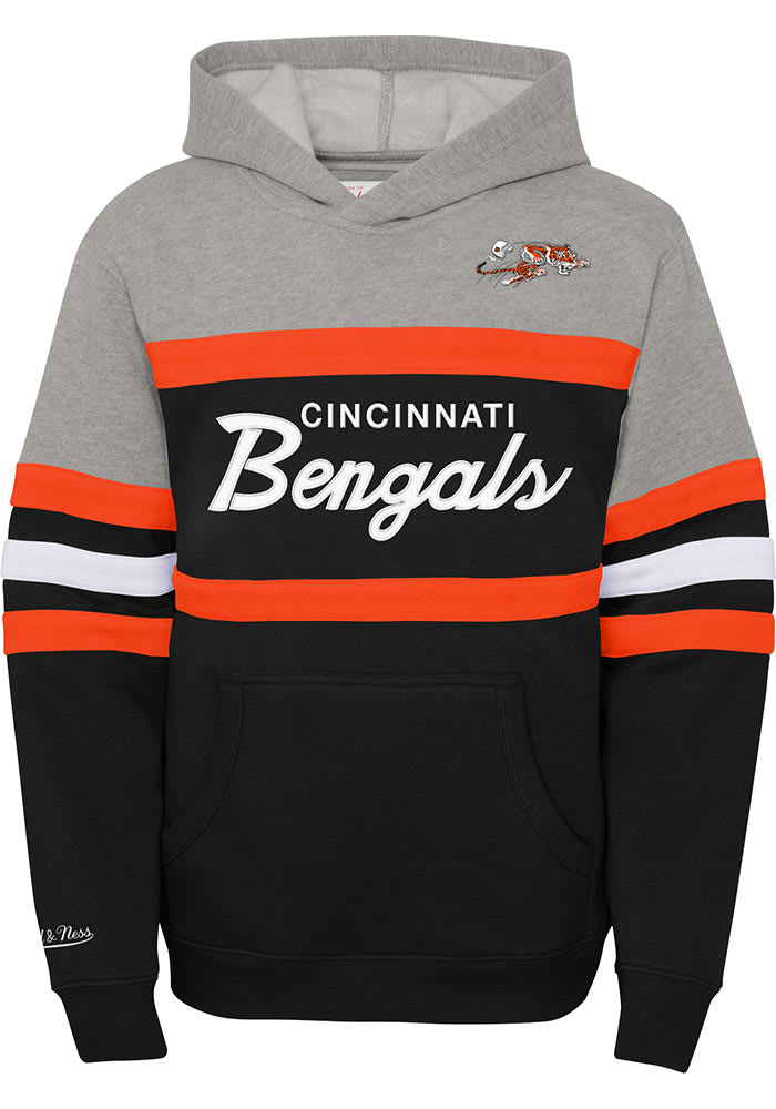 Men's Mitchell & Ness Black/Orange Cincinnati Bengals Head Coach