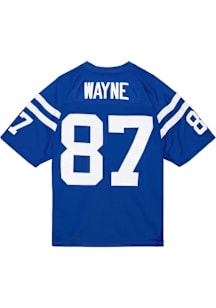 Indianapolis Colts Reggie Wayne Mitchell and Ness Throwback Throwback Jersey