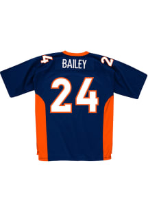 Denver Broncos Champ Bailey Mitchell and Ness Throwback Throwback Jersey