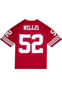 San Francisco 49ers Patrick Willis Mitchell and Ness Throwback Throwback Jersey