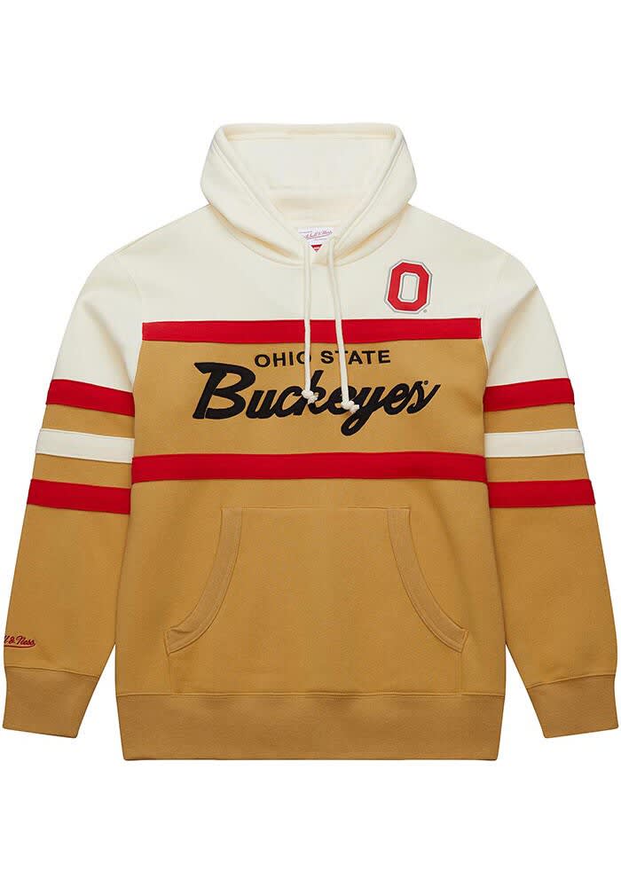 Mitchell and Ness Ohio State Buckeyes Mens Head Coach Fashion Hood