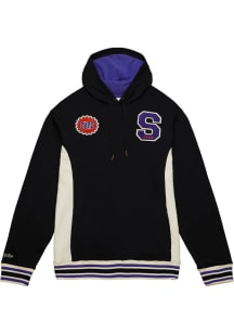 Mitchell and Ness Phoenix Suns Mens Black French Terry Fashion Hood