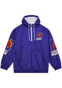 Mitchell and Ness Phoenix Suns Mens Purple OG Anorak Pullover Jackets