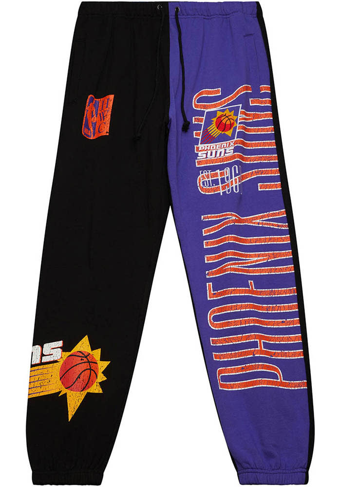 Mitchell and Ness Phoenix Suns Mens BLACK Team OG Bottoms Fashion