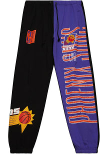 Mitchell and Ness Phoenix Suns Mens Black Team OG Fashion Sweatpants
