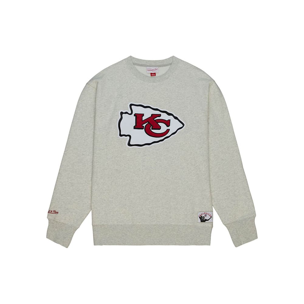 Kansas City Chiefs Mens Red Logo Big and Tall Hooded Sweatshirt