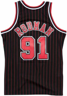 Dennis Rodman Chicago Bulls Mitchell and Ness 95-96 Road Alternate Swingman Jersey