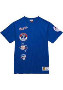 Mitchell and Ness Texas Rangers  Hometown Short Sleeve Fashion T Shirt