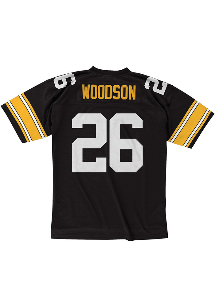Pittsburgh Steelers Rod Woodson Mitchell and Ness 1993 Legacy Throwback Jersey