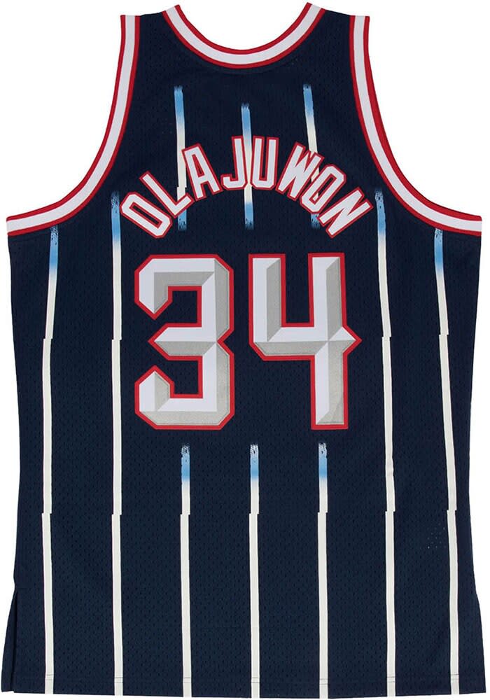 hakeem olajuwon swingman jersey