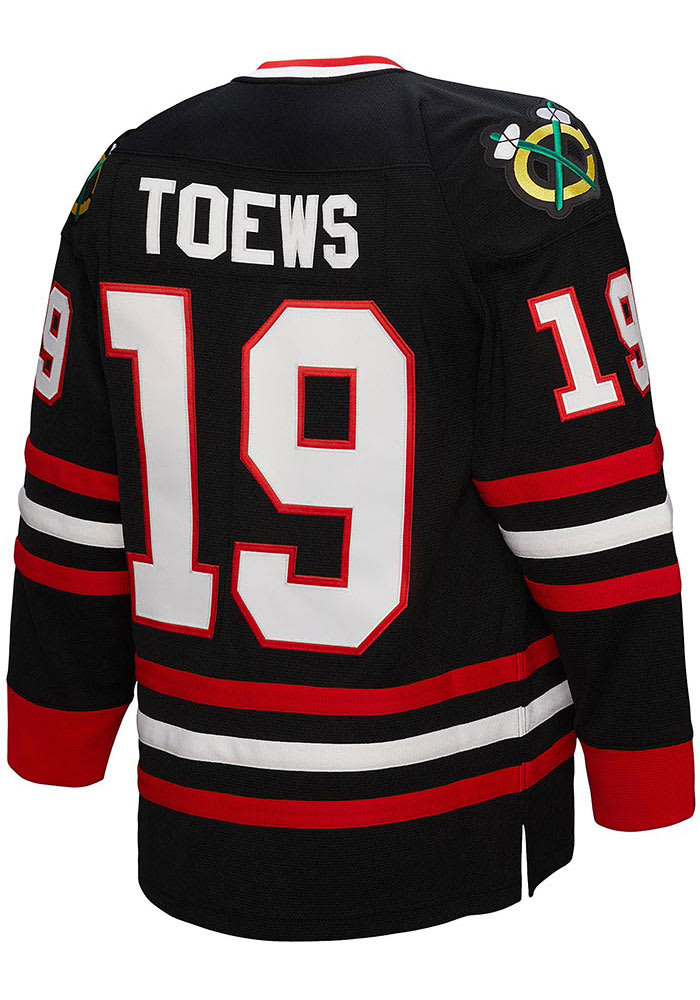 Mitchell and Ness Jonathan Toews Chicago Blackhawks Mens BLACK