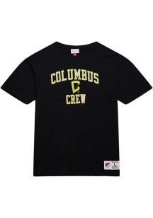 Mitchell and Ness Columbus Crew Black Legendary Slub Short Sleeve Fashion T Shirt