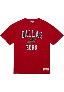 Mitchell and Ness FC Dallas Red Vintage Legendary Slub Short Sleeve Fashion T Shirt
