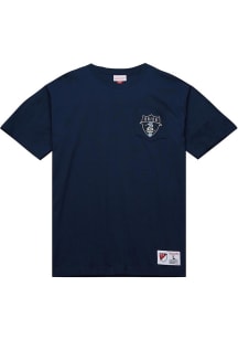 Mitchell and Ness Philadelphia Union Navy Blue Premium Pocket Short Sleeve T Shirt