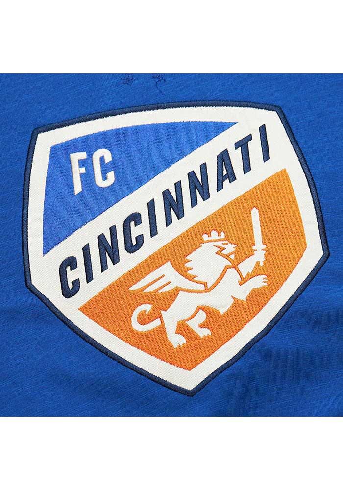 Mitchell and Ness FC Cincinnati Mens Blue Legendary Slub Fashion Hood