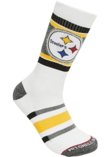Pittsburgh Steelers Mitchell and Ness Interception Mens Crew Socks