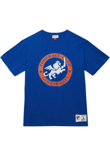 Mitchell and Ness FC Cincinnati Blue LEGENDARY SLUB Short Sleeve Fashion T Shirt