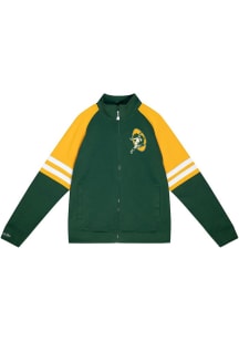 Mitchell and Ness Green Bay Packers Mens Green MVP 2.0 Track Jacket