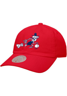 Mitchell and Ness Kentucky Colonels ABA Dad Hat Adjustable Hat - Red
