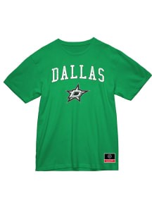 Mitchell and Ness Dallas Stars Kelly Green City Pride Short Sleeve T Shirt