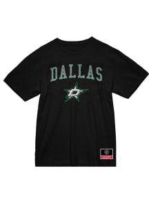 Mitchell and Ness Dallas Stars Black City Pride Short Sleeve T Shirt