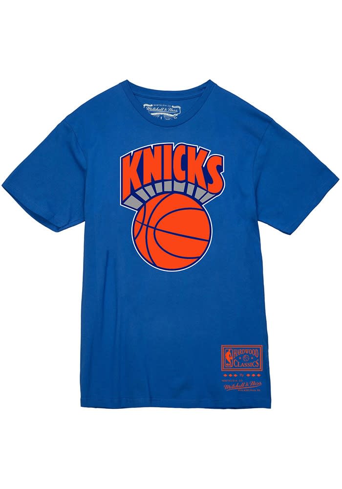 Mitchell and Ness New York Knicks ROYAL BASIC LOGO 2 Short