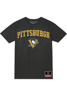 Mitchell and Ness Pittsburgh Penguins Grey City Pride Short Sleeve T Shirt