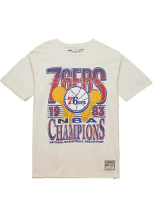 Mitchell and Ness Philadelphia 76ers  Champions Short Sleeve T Shirt