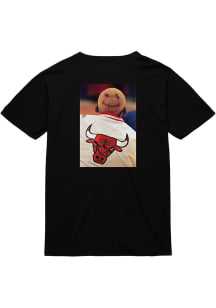 Dennis Rodman Chicago Bulls Black 2.0 PR Short Sleeve Fashion Player T Shirt