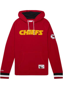 Mitchell and Ness Kansas City Chiefs Mens Red Legendary Fashion Hood