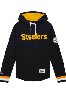 Mitchell and Ness Pittsburgh Steelers Mens Black Legendary Fashion Hood
