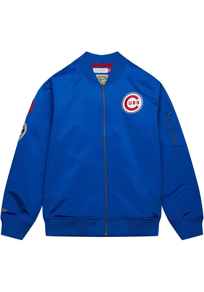 【シカゴ・カブス】MLB　ブルゾン　ジャンパー　2XL　majestic　ブルー シカゴ・カブス】MLB ブルゾン ジャンパー 2XL majestic ブルー