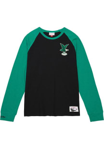 Mitchell and Ness Philadelphia Eagles Black Legendary Long Sleeve Fashion T Shirt