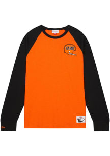 Mitchell and Ness Cincinnati Bengals Orange Legendary Long Sleeve Fashion T Shirt