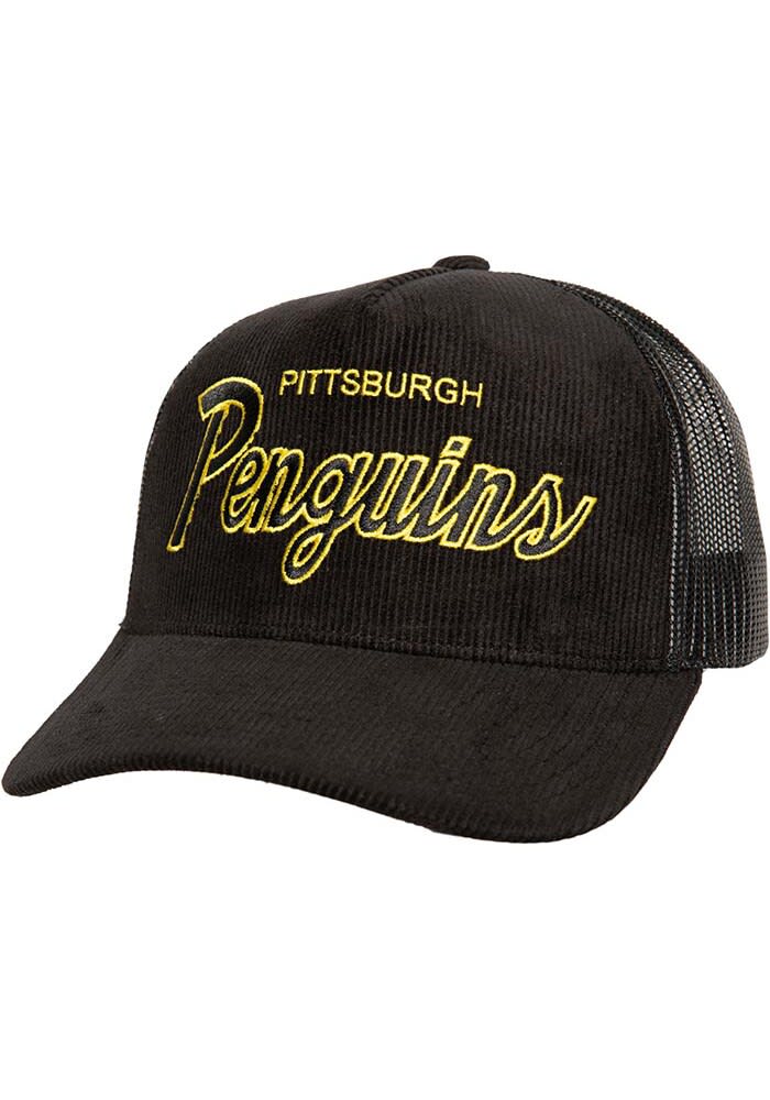 ★Mitchell & Ness Black Pittsburgh Penguins Vintage関税込★ MITCHELL & NESS - Men - Vintage NHL Pittsburgh Penguins