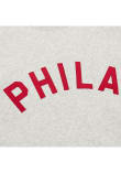 Mitchell and Ness Philadelphia Phillies Mens Grey Playoff Win 2.0 Long Sleeve Fashion Sweatshirt