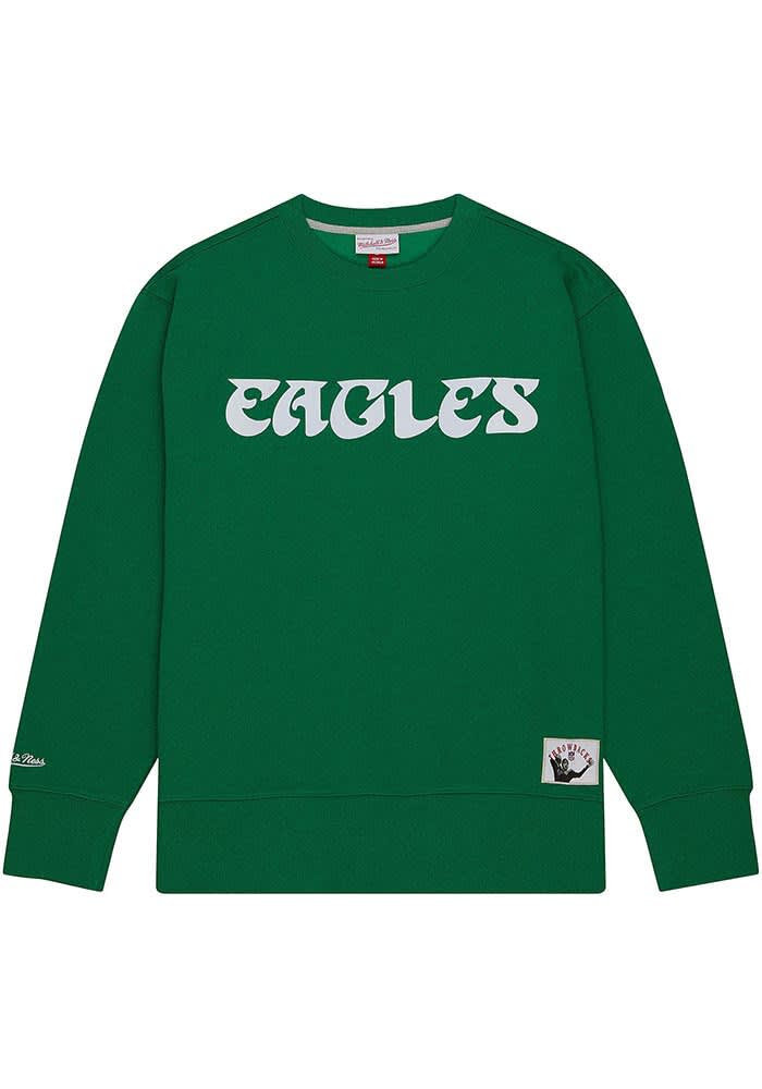 Mens Philadelphia Eagles Kelly Green Wind Shirt Long sleeve Shirt Size:S-2XL