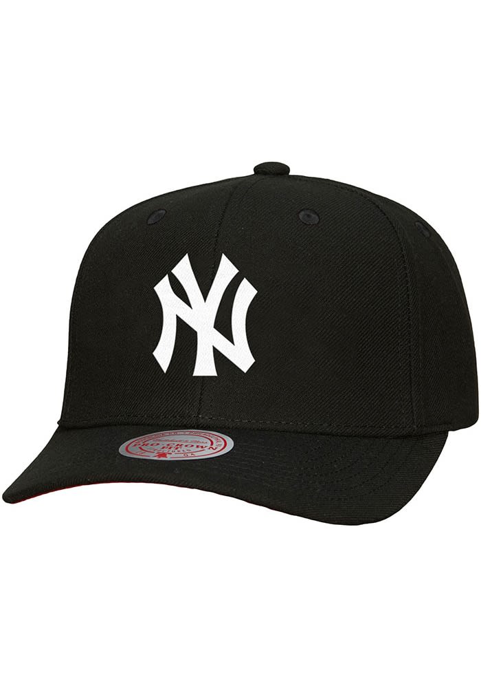 New York Yankees Mitchell and Ness BLACK Panda Pro Snapback Hat