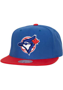 Mitchell and Ness Toronto Blue Jays Blue Hometown Mens Snapback Hat