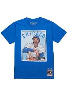 Ernie Banks Chicago Cubs Blue Collectors Connection Short Sleeve Fashion Player T Shirt