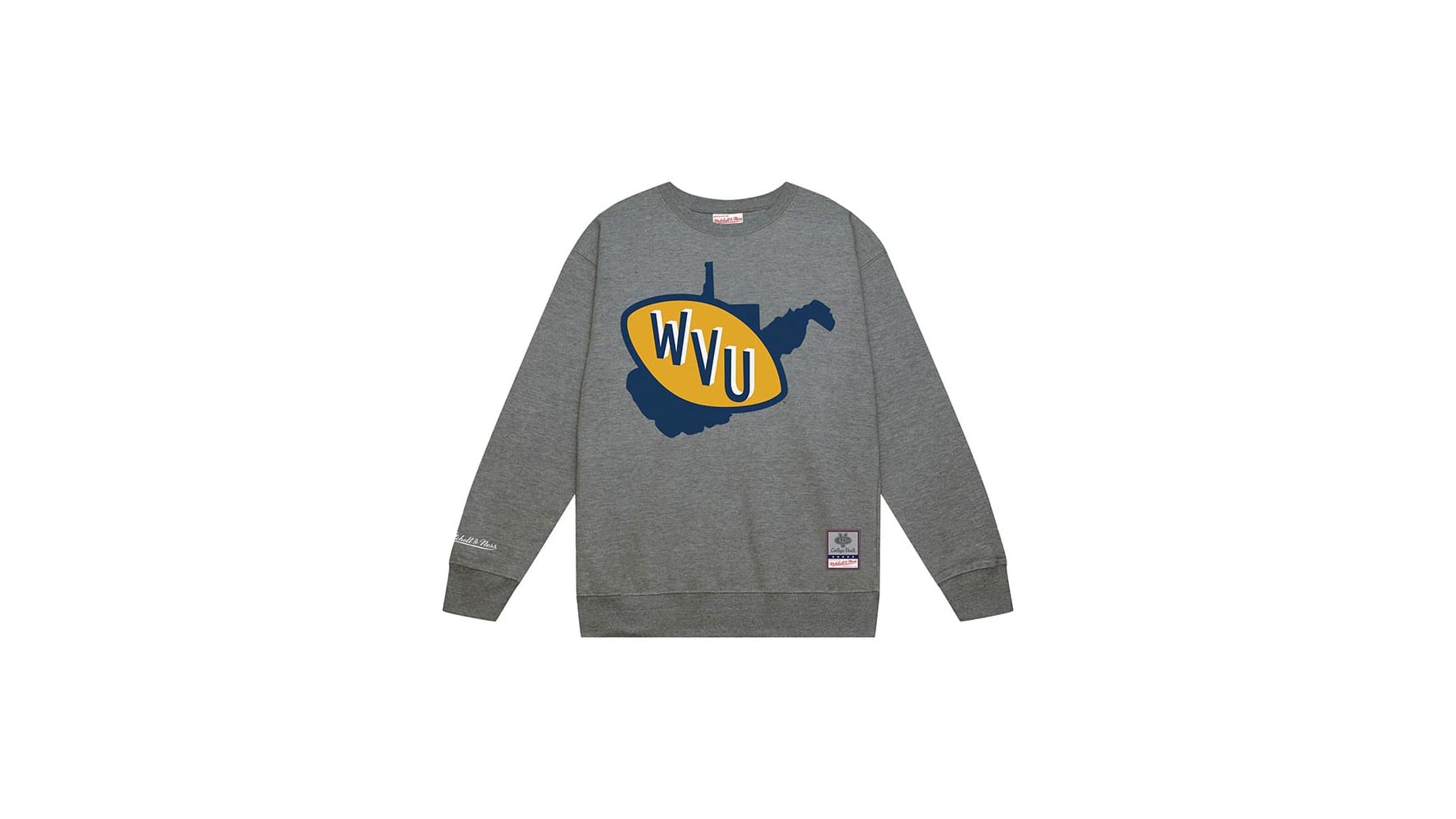 Champion Sweatshirt West Virginia Crewneck Men's Champion Heather