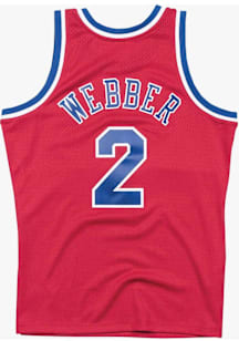 Chris Webber Washington Wizards Mitchell and Ness 94-95 Away Swingman Jersey