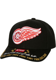Mitchell and Ness Detroit Red Wings Against The Best Pro Adjustable Hat -