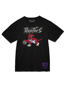 Mitchell and Ness Toronto Raptors Grey MVP Short Sleeve T Shirt