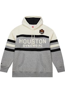 Mitchell and Ness Houston Dynamo Mens Grey Head Coach Fashion Hood