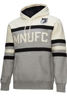 Mitchell and Ness Minnesota United FC Mens Light Blue Head Coach Fashion Hood