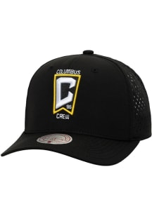 Mitchell and Ness Columbus Crew Perfect Pro Adjustable Hat - Black