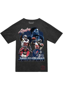 Andre Johnson Houston Texans Grey Collage Short Sleeve Fashion Player T Shirt