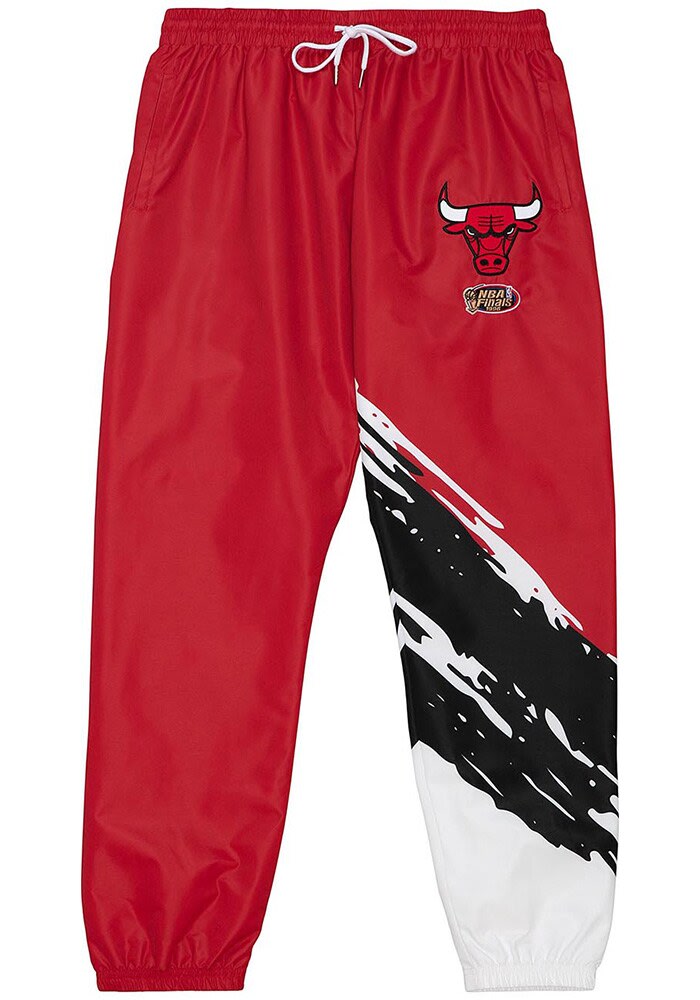 Mitchell & Ness NBA Paintbrush Warmup Pant Toronto Raptors White Men's