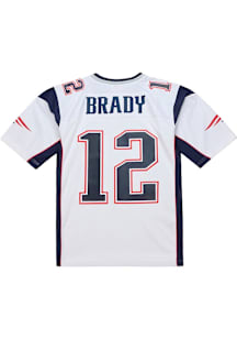New England Patriots Tom Brady Mitchell and Ness 2000 Throwback Jersey